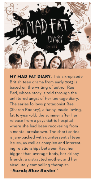 Excerpt of a review by Sarah Mae Baxter published in Bitch Magazine, 2013