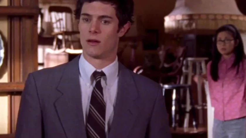Gilmore Girls still of Dave Rygalski (Adam Brody)