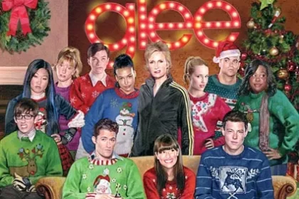Glass Cast in Christmas Sweaters
