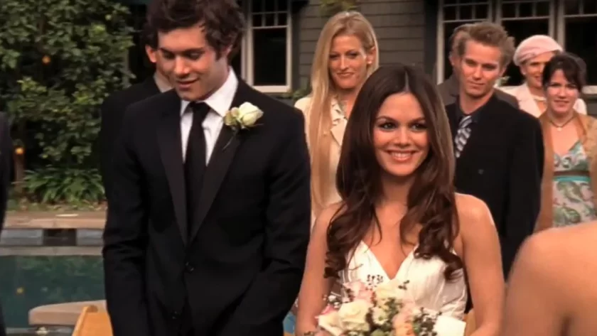 Seth and Summer wedding from the OC
