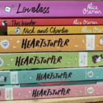 Stack of Heartstopper books